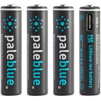 Pale Blue PB-AAA-C USB-C laddningsbart litiumjon-AAA-batteri