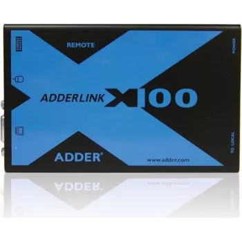 Adder Adderlink X100 VGA USB KVM-förlängningsset över CAT upp till 100 meter (X100-USB/P-IEC)