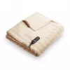 Duux Yentl elektrisk filt Bubble Rabbit konstpäls beige 200x200 cm (DXOB11)