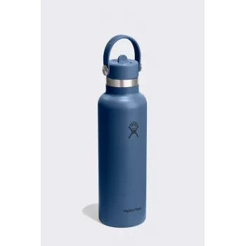 Hydro Flask 21 Oz Standard Flex Straw Cap dricksflaska - Harbor Blue