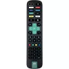 One For All URC4923 ersättningsfjärrkontroll för Roku TV, inlärningsfunktion, 1 enhet, svart