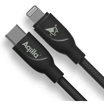 AQIILA B1BD850 USB-C till Lightning ladd- och synkroniseringskabel 1m AQCBPBICB1BD850