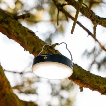 Aqiila Powerbird BL10 10000mAh 20W powerbank med LED-lampa - svart AQPBPBIBL1SG980
