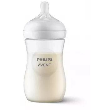 Philips AVENT Natural Response babyflaska 260 ml, medelstor napp, 1m+
