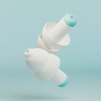 Alpine Pluggies Kids öronproppar 26 dB SNR återanvändbara transparenta 2863099