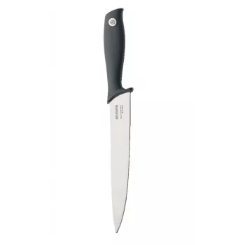 Brabantia Tasty+ trancherad kniv, Dark Grey