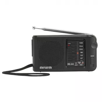 AIWA RS-44 fickradio AM/FM, svart