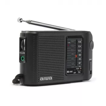 AIWA RS-44 fickradio AM/FM, svart