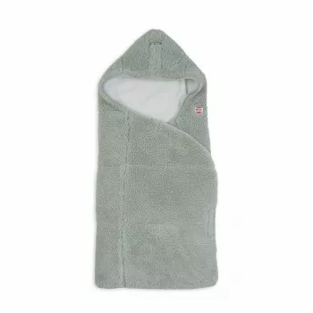 Lodger WPT 109 Wrapper Teddy Silk Touch babyfilt, kräm