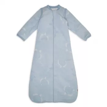 Lodger Hopper Matcha Turtle babysovsäck med avtagbara ärmar, Blue Fogg, 68/80