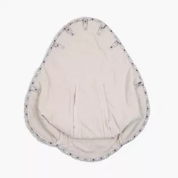 Lodger Bunker Folklore fleece året-runt-fotpåse, beige