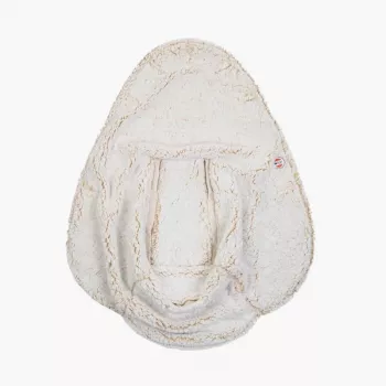 Lodger Bunker Folklore fleece året-runt-fotpåse, beige