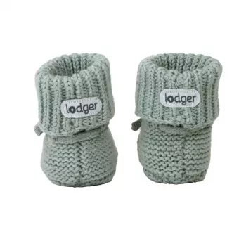 Lodger Slipper stickade babyskor silke 0-6 månader