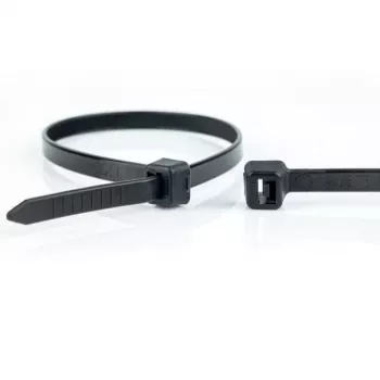WKK UV-stabiliserade svarta plastbuntband 530 x 9 mm, 100-pack 110299071