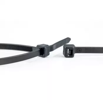 WKK UV-stabiliserade svarta plastbuntband 530 x 9 mm, 100-pack 110299071