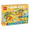 AGIPA Junior Observation Puzzle The Savanna, 60 Pieces, Cardboard Box, 4+ Years 19221