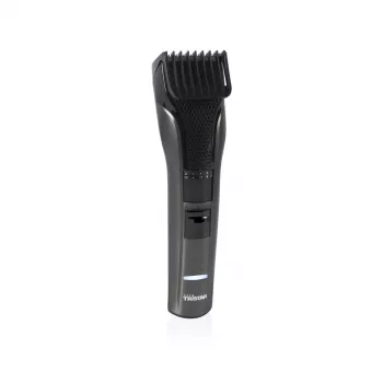Tristar TR-2573 skäggtrimmer, hårklippare, precionstrimmer med USB-laddning, svart