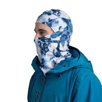 Buff Thermonet balaklava med flik - Synth Blue