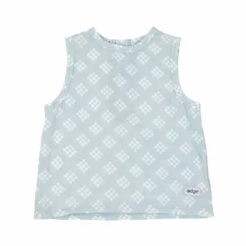 Lodger Tank Topper Tribe muslin bebislinne, Ice Flow, 68 cm