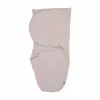 Lodger Bundler Solid bomullsbabyinlindningsfilt, Powder