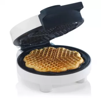 Trebs 13100 hjärtvåffeljärn 1000W vit