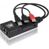 ADDER ALIF101T-HDMI KVM over IP-sändare – HDMI, USB, ljud, Cat5e/Cat6/Cat7, 2560x1600@60Hz, svart aluminium