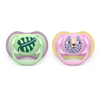 Philips Avent Ultra Air napp 6–18 månader, 2-pack, flickor