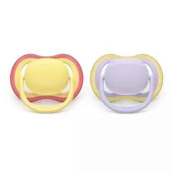 Philips Avent Ultra Air napp 0–6 månader, 2-pack, flickor