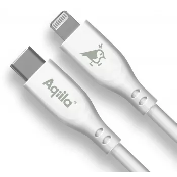 AQIILA 3SI836 USB-C till Lightning ladd- och synkroniseringskabel 1m AQCBPBIC3SI836