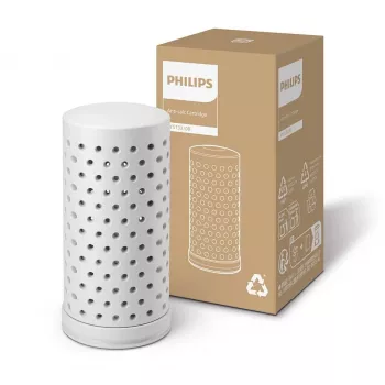 Philips FY5133/00 antikalkpatron för luftfuktare – kalkförebyggande, jonbytesharts, vit/blå
