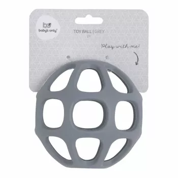 Baby's Only silikonbitring, 0+, grå