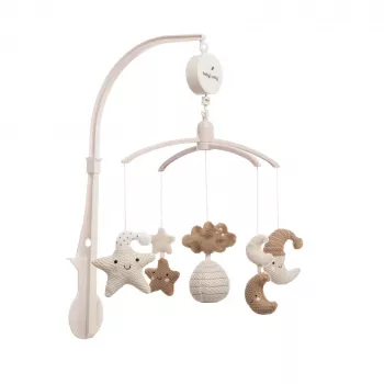 Baby's Only speldosa mobil 0+ Heaven Clay / Warm Linen