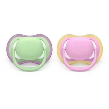 Philips Avent Ultra Air napp 6–18 månader, 2-pack, djurdesign