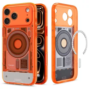 Spigen Ultra Hybrid Mag C1 skal för iPhone 17 Pro Max / 18 Pro Max – mandarin