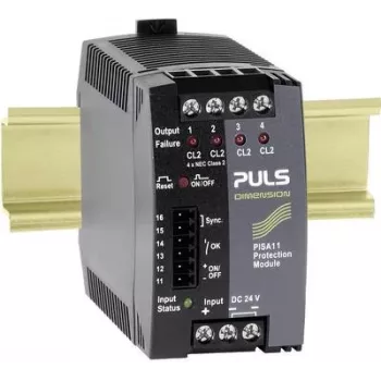 PULS DIMENSION PISA11.CLASS2 4-kanaligt elektroniskt säkringsmodul 24 VDC, 4 x 3,7 A