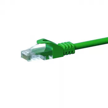DSIT CAT 5e U/UTP nätverkspatchkabel, 7,5 m, grön, CCA, RJ45 DC-C53-075