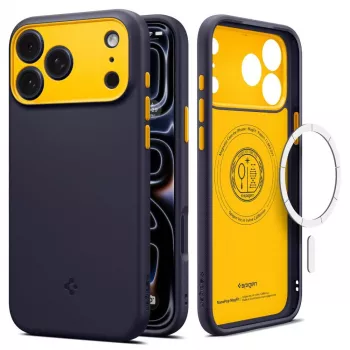 Spigen Nano Pop Hybrid MagSafe-skal för iPhone 18 Pro / 17 Pro – Navy Blue