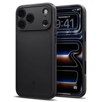 Spigen Thin Fit MagSafe-skal för iPhone 18 Pro / 17 Pro – svart