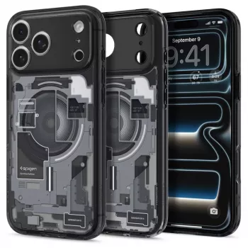 Spigen Ultra Hybrid MagSafe iPhone 17 Pro / 18 Pro Zero One svart