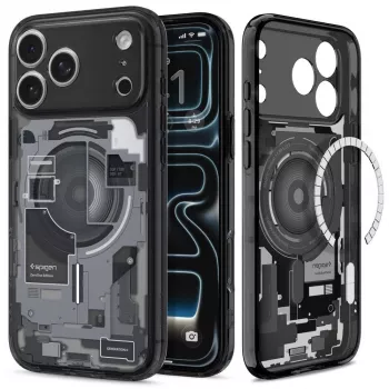 Spigen Ultra Hybrid MagSafe iPhone 17 Pro / 18 Pro Zero One svart