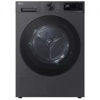 LG RT80X7B 8 kg värmepumpstorktumlare med AI Dry, A+++, LED-pekskärm, Wi-Fi