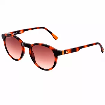 Lacoste Unisex Sunglasses L6030SRG-1 Rectangular Black/Grey 50-21-145
