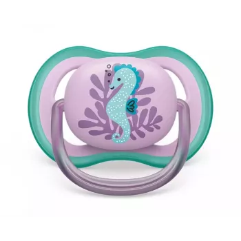 Philips AVENT Ultra Air Deco napp sjöhäst 6-18M flicka 1 st