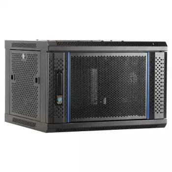 DSIT 6U väggmonterat serverrack med perforerad frontdörr 600x450x367mm (DS6406PP)