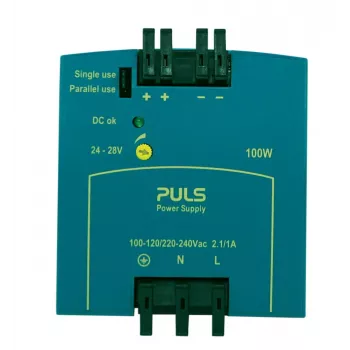 PULS MiniLine ML100.100 DIN-skena nätaggregat 24V DC 4,2A 100W