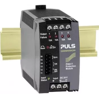 PULS DIMENSION PISA11.410 4-kanals skyddsmodul 24V DC / 4 x 10A