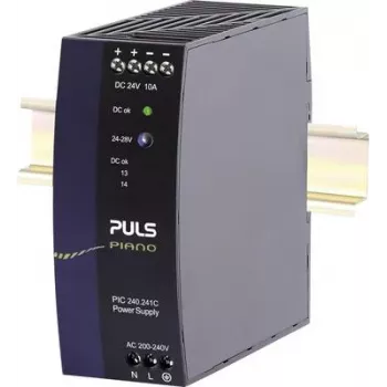 PULS Piano DIN-skenenätaggregat 24V DC 10A 240W (PIC240.241C)