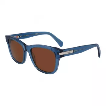 Paul Smith unisex PS3601SHOWIT rektangulära solglasögon, svart/grå, 55-19-145
