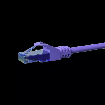 DSIT UTP CAT6a 0,25m lila patchkabel – 100% koppar (DC-U6A8-002)