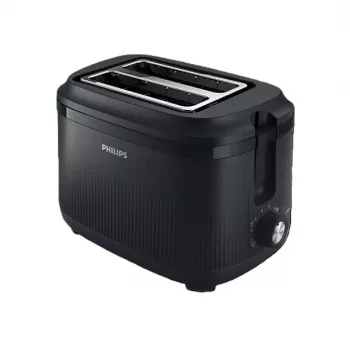 Philips Daily Collection brödrost HD2511/90, 830 W, 2 skåror, svart